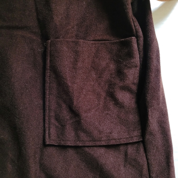 Men's robe Marvello retro bath robe housecoat 70s retro vintage fleece sleepwear - Picture 12 of 13